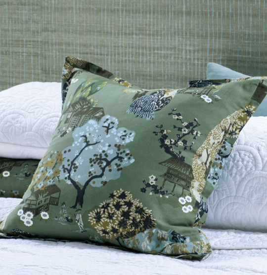 Yuttari Sage Duvet Cover Set - Bianca Lorenne