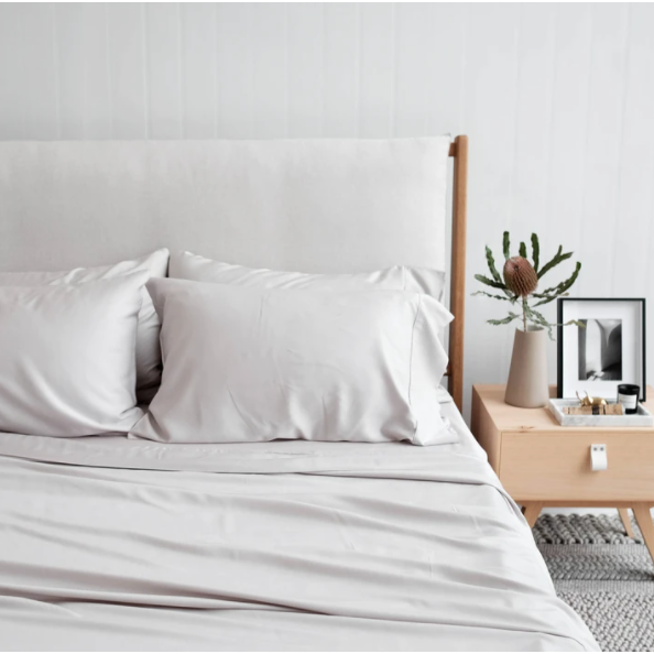 Bamboo Sheet Set -  Silver - Mulberry Threads