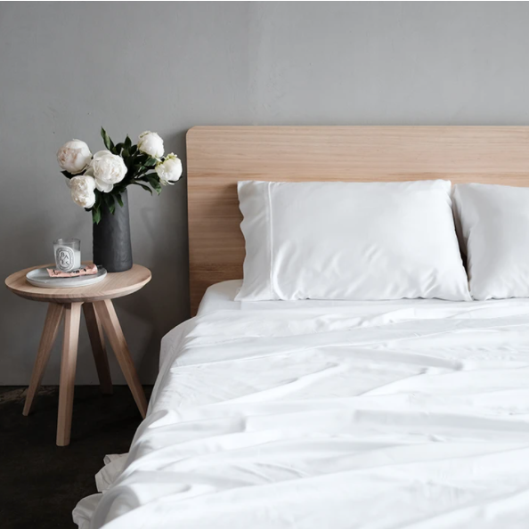 Bamboo Sheet Set -  White - Mulberry Threads