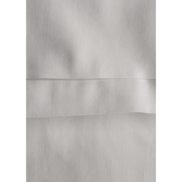 Capri European Pillowcase - White (65x65cm): L&amp;M Home