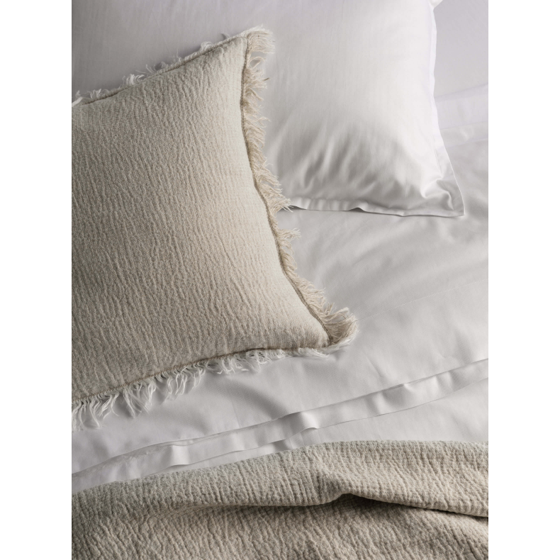 Capri Standard Tailored Pillowcases - White (Pair): L&amp;M Home
