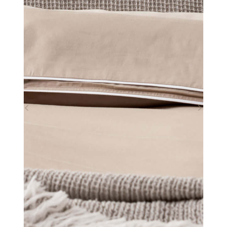 Belmont Duvet Cover Set - Dune - L&amp;M Home