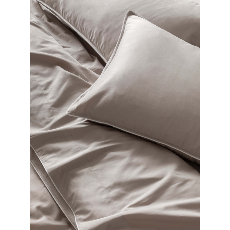 Belmont Standard Pillowcases (Pair) - Pewter