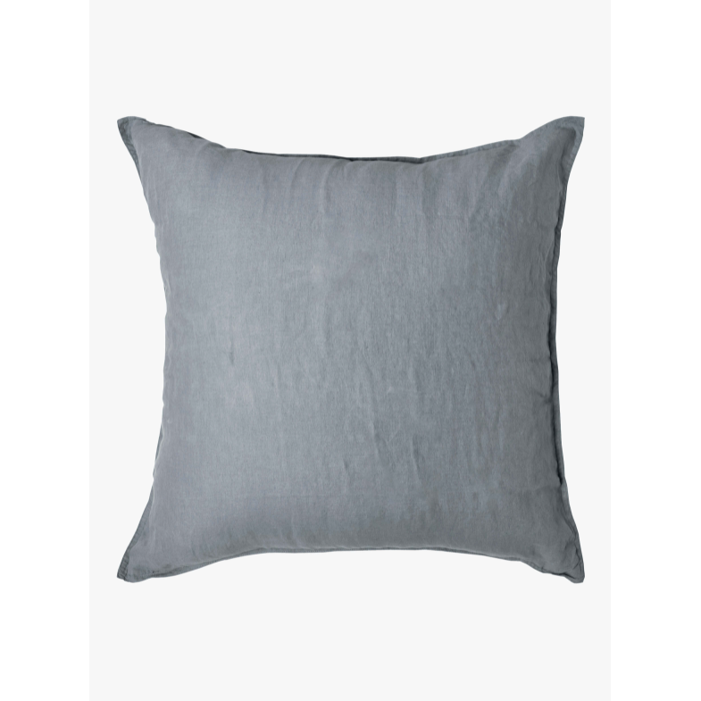Mondo French Linen Eurocase  - Storm Grey: L&amp;M Home