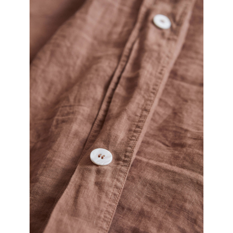 Mondo French Linen Duvet Cover Set - Clay: L&amp;M Home