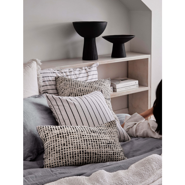 Mondo French Linen Duvet Cover Set - Storm Grey: L&amp;M Home