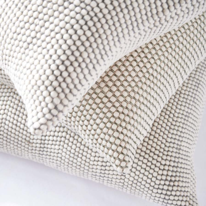 Favo Lumbar Cushion Honeycomb Weave 120 x 40cm: Eadie Lifestyle