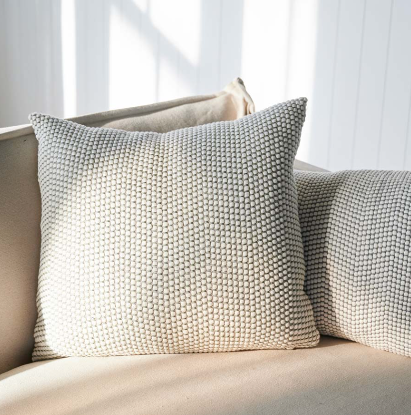 Eadie Lifestyle Favo Cushion - Honeycomb Weave - The Sleepy Goose