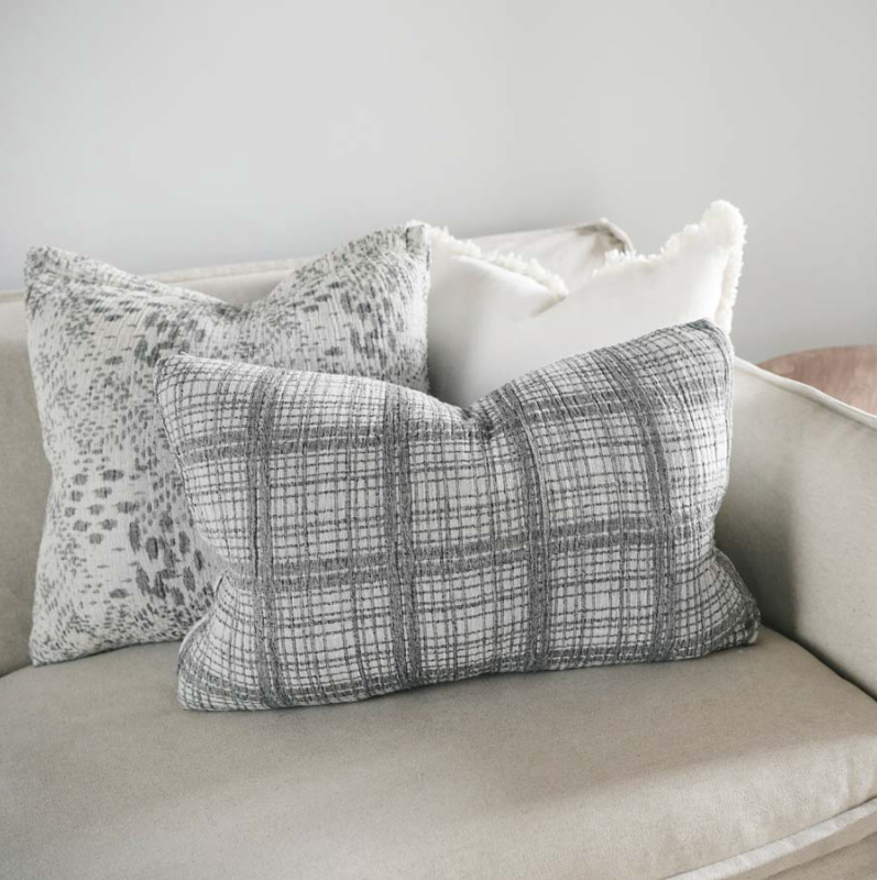 Swirl Reversible Cushion 60cm x 60cm: Eadie Lifestyle