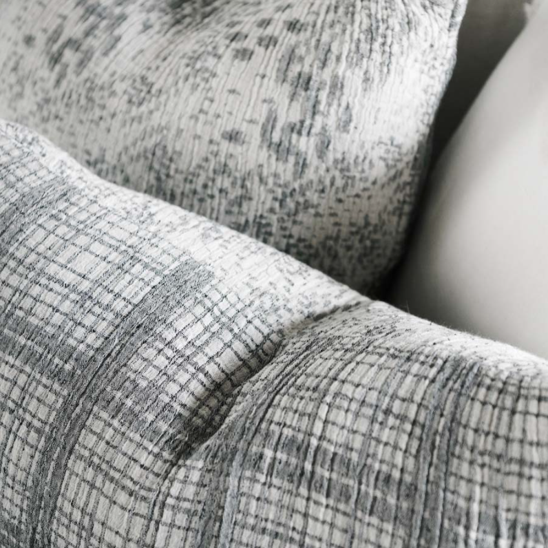 Swirl Reversible Cushion 60cm x 60cm: Eadie Lifestyle