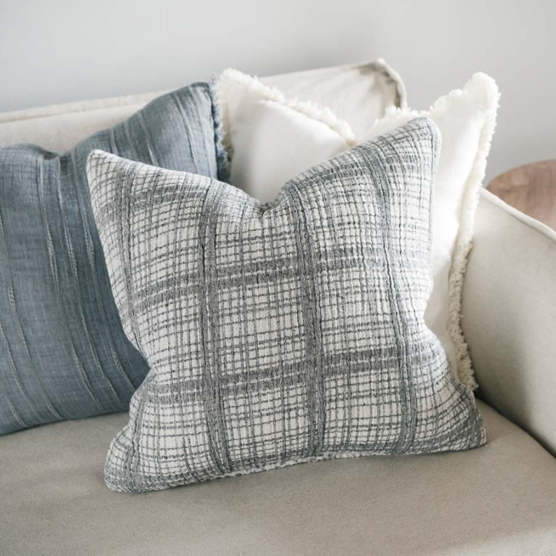 Swirl Reversible Cushion 60cm x 60cm: Eadie Lifestyle