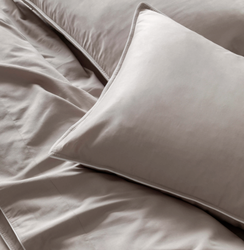 Belmont Duvet Cover Set - Pewter - L&amp;M Home