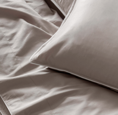 Belmont Duvet Cover Set - Pewter - L&amp;M Home