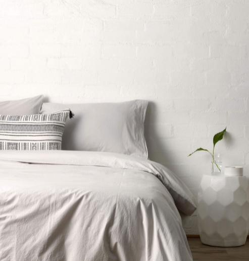 Nordic Duvet Cover Set in Cloud: L&amp;M Home