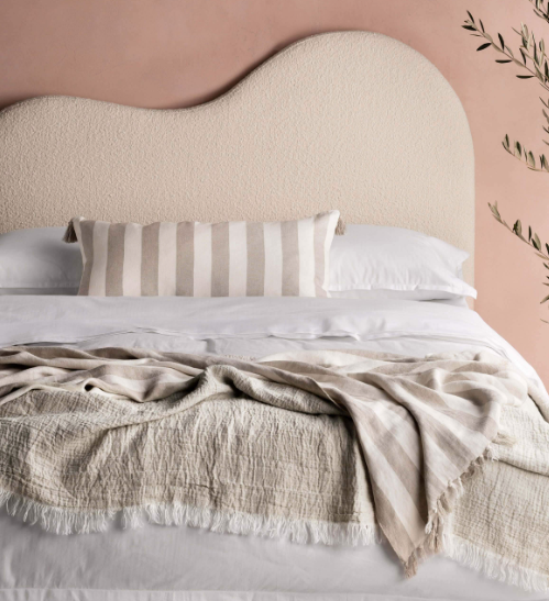 Capri Standard Tailored Pillowcases - White (Pair): L&amp;M Home