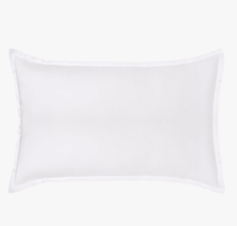 Capri Standard Tailored Pillowcases - White (Pair): L&amp;M Home