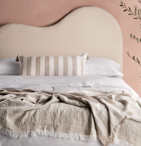 Capri Standard Tailored Pillowcases - White (Pair): L&M Home
