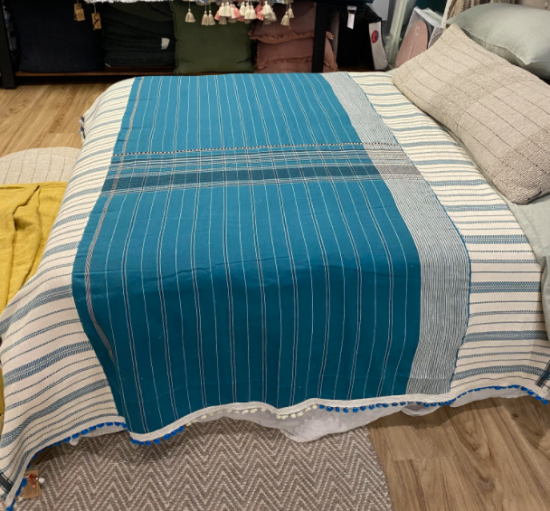 Loomed Bed Cover  155x230cm - Fur Asmanii 14 by Injiri