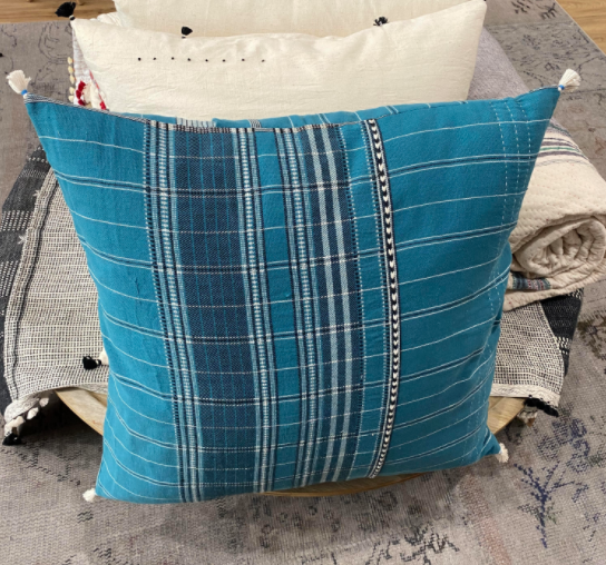 Loomed Cushion - 65x65cm - Fur Asmani 34  by Injiri