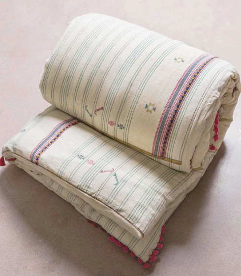 Duvet Cover - King Size:  Fur Ahir 65B  by Injiri