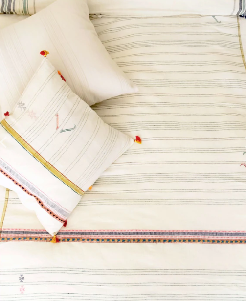 Duvet Cover - King Size:  Fur Ahir 65B  by Injiri