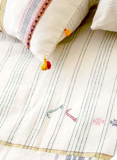 Duvet Cover - King Size:  Fur Ahir 65B  by Injiri