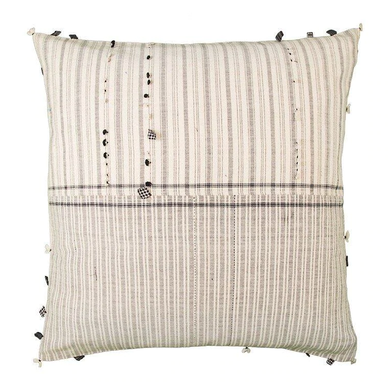 Loomed Floor Cushion Cover - 80 x 80cm - Fur Rebari 22 by Injiri