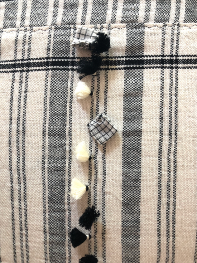 Loomed Floor Cushion Cover - 80 x 80cm - Fur Rebari 22 by Injiri