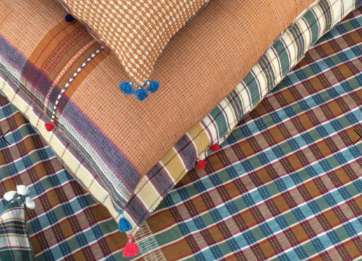 Injiri Fur Meghawal 04 Loomed Floor Cushion Cover 80x80cm