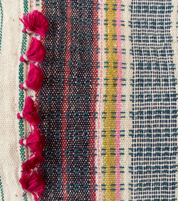 Injiri Fur Ahir 04 Loomed Floor Cushion Cover 80x80cm -  by Injiri