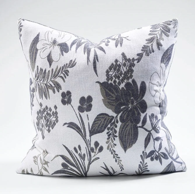 Fiore Reversible Floral Cushion 60x60ocm : Eadie Lifestyle