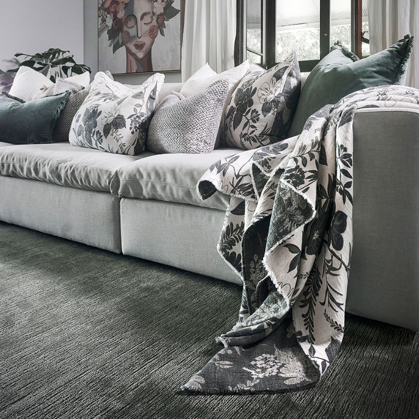 Fiore Reversible Floral Throw: Eadie Lifestyle