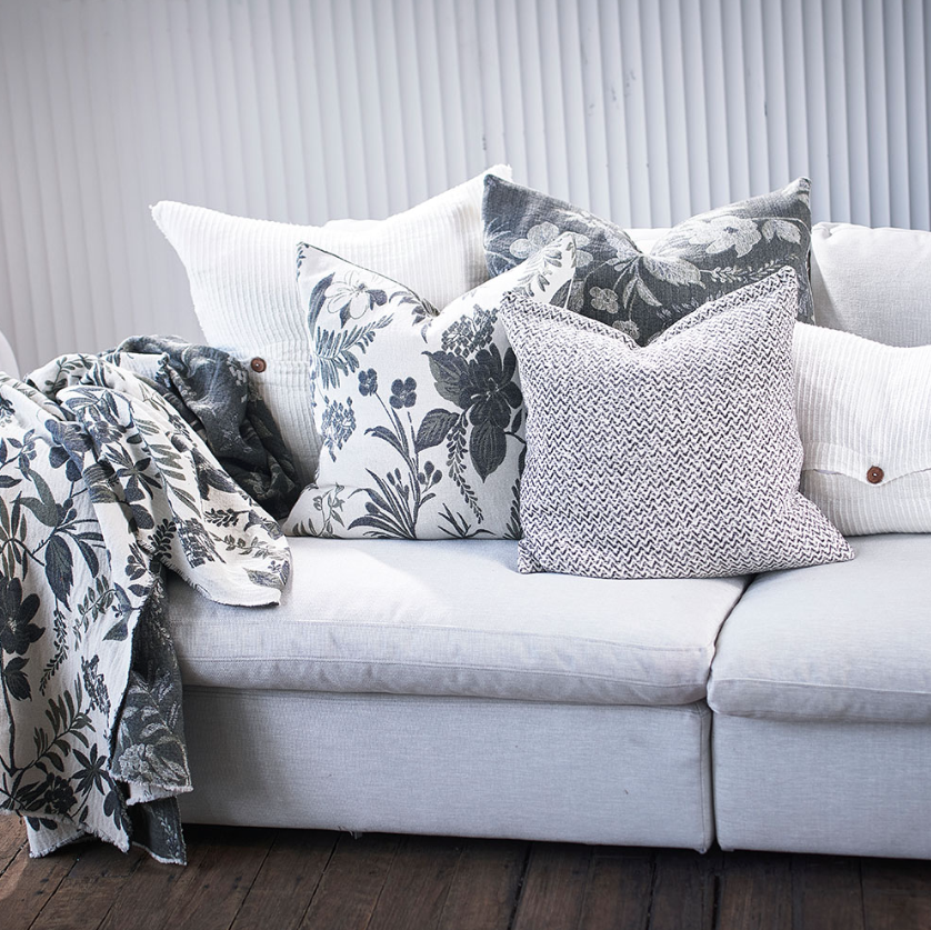 Fiore Reversible Floral Throw: Eadie Lifestyle
