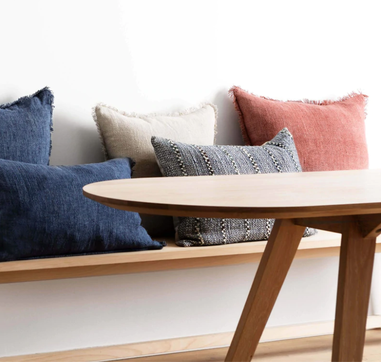 Burton Grand Oatmeal Cushion 60x60cm - L&amp;M Home