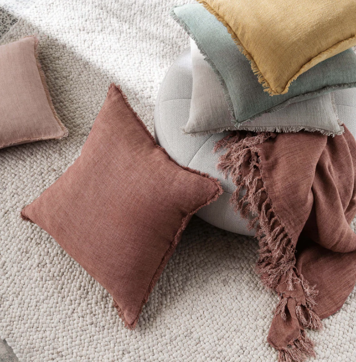 Burton Grand Earth Cushion  60x60cm - L&amp;M Home