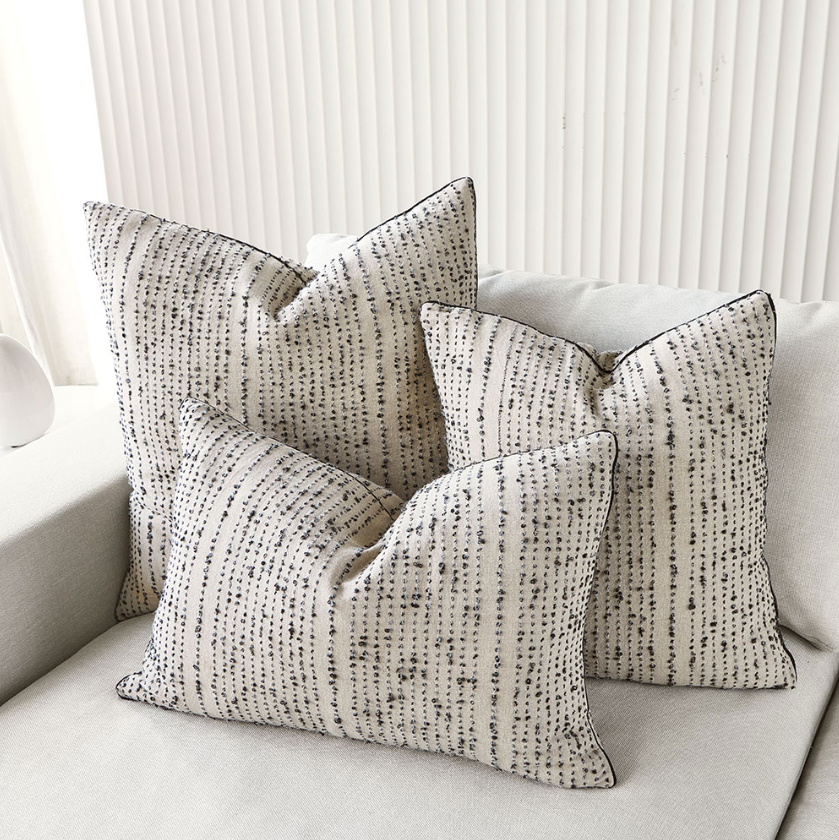 Strutta Linen Cushion 60cm x 60cm: Eadie Lifestyle