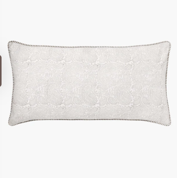 Verona Quilted Pillowcase Pair: L&amp;M Home